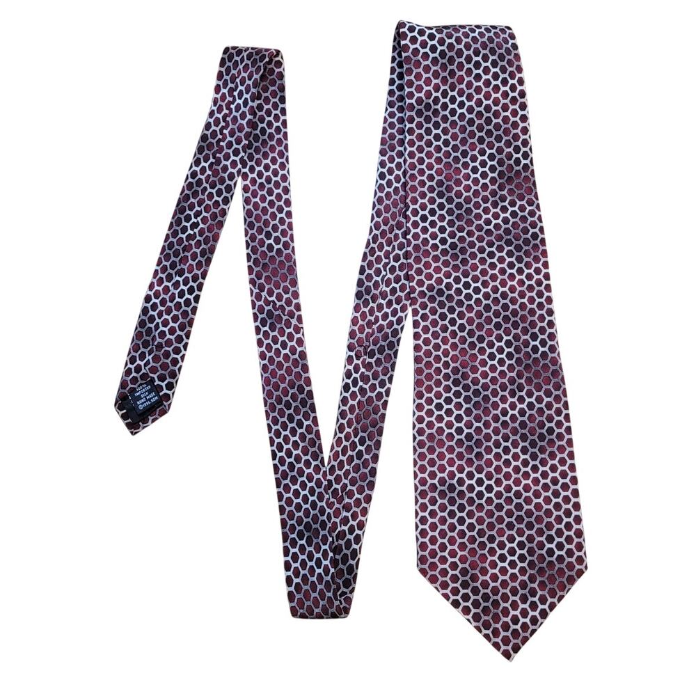 Grateful Dead Necktie Mens Burgundy VTG 1996 Silk Samson & Delilah Seventh Set